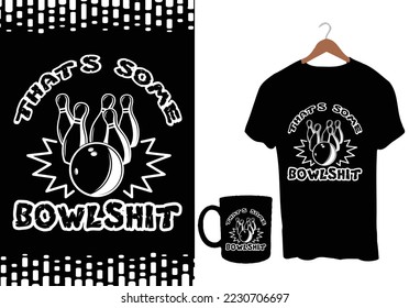Bowling t shirt funny bowlers lover woman and man retro vintage strike bowling t shirt design
