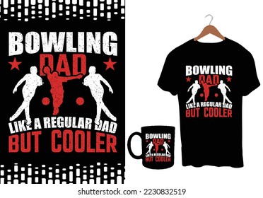 Bowling t shirt funny bowlers lover woman and man retro vintage strike bowling t shirt design
