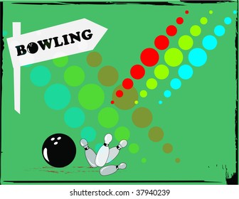 bowling vector