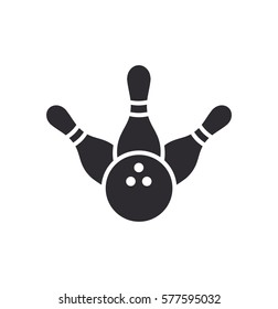 Bowling Vector Icon