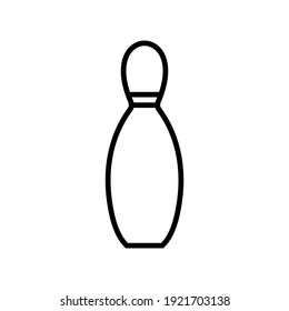 Bowling-Vektorsymbol, Bowling-Ball und Pin-Symbol