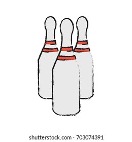 bowling vector illustration