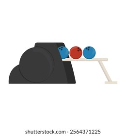 Bowling Vector Illustration - Bowling Ball Return Systems