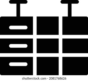 bowling vector illustration isolated on a transparent background . glyph vector icons for concept or web graphics.