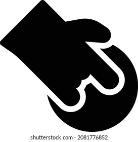 bowling vector illustration isolated on a transparent background . glyph vector icons for concept or web graphics.