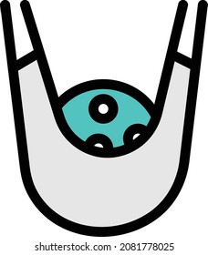 bowling vector illustration isolated on a transparent background . colour vector icons for concept or web graphics.