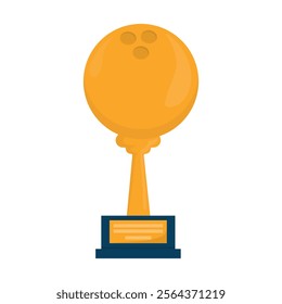 Bowling Vector Illustration - Bowling Trophy