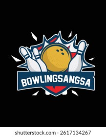 Bowlingsang T Shirt Design or Art
