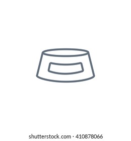 bowls for food animals icon