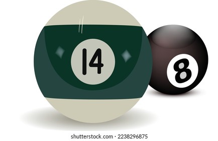 bowls bowls numbered for sporting use of the game of billiards-