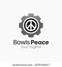 Bowls Peace Logo Design Template. Good for Business, Agency, Community and Organization.