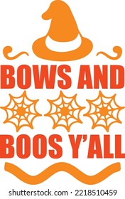 bows and boos y all vector file