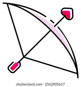 bows icon outlines gradient colour style. Suitable for website design, logo, app, UI and etc. Based on the size of the icon in general, so it can be reduced.