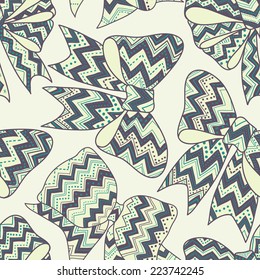 Bows seamless pattern