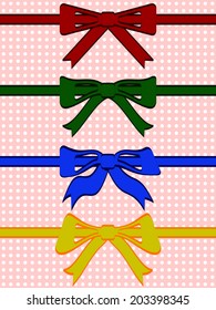 Bows set.