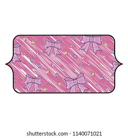 bows and stars pattern