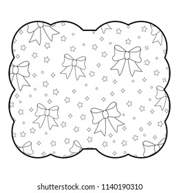 bows and stars pattern