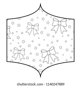 bows and stars pattern
