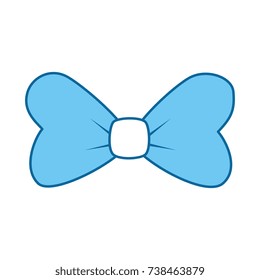 bowtie decorative isolated icon