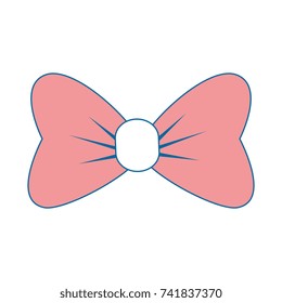 bowtie decorative isolated icon