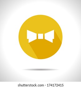 bow-tie icon. Eps10