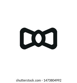 Bowtie icon. Man suit symbol