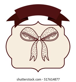 Bowtie inside frame design