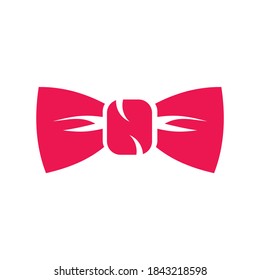 Bowtie logo design icon vector template