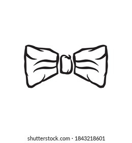 Bowtie Logo Design Icon Vector Template Stock Vector (Royalty Free ...