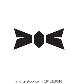 Bowtie Logo Design Icon Vector Template