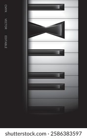 Bowtie Piano Key look like a Suit concept.