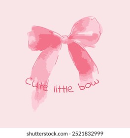 Vetor de coquete de fita Bowtie para meninas