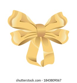 bowtie ribbon decorative isolated icon vector illustration design