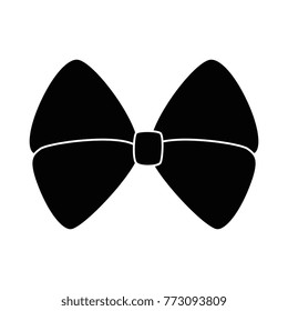 bowtie ribbon isolated icon