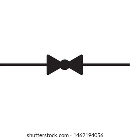 bowties isolated on white background. bowties icon symbol vector.