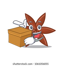 Box anise character cartoon style