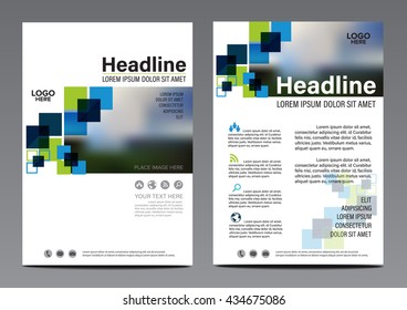 Box Background Brochure Annual Report Flyer design template. Leaflet cover Presentation Modern flat background. illustration vector in A4 size