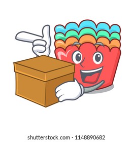With box baking molds character cartoon