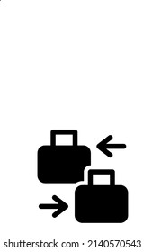 Box of business cartoon illustration clip art.suitable for business article