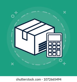 box and calculator design