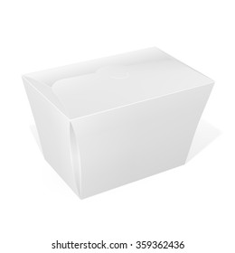 Box of candy, cookies, or a gift, take away food, Chinese food packaging, packaging for fast food.