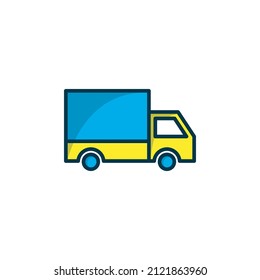 box car flat design, signs and symbols