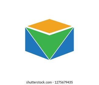 Box cardboard, box package, box packaging, box icon illustration