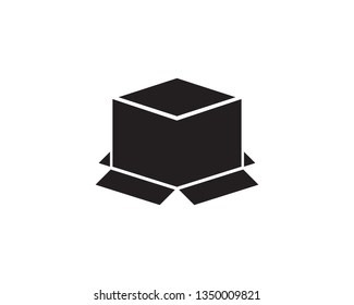 Box cardboard,box packaging, box icon, box isolated illustration