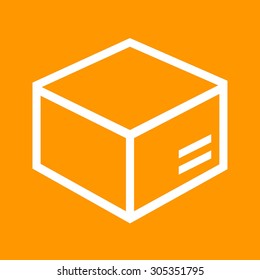 Box, cargo, delivery icon vectgor image. Can also be used for transport, transportation and travel. Suitable for mobile apps, web apps and print media. 