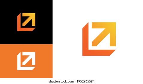 Box Cargo Express logo template