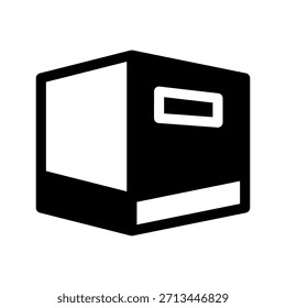 Box Cargo Icon Vector Symbol Design Illustration