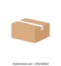 box cargo logistic icon vector sign symbol isolated