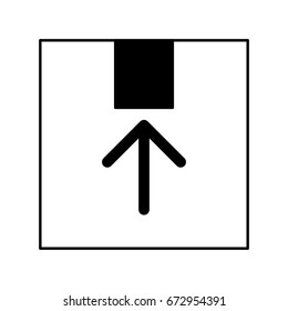box carton delivery icon