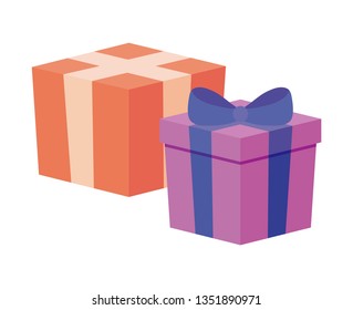 box carton with gift box
